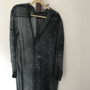 All Saints see through dress.